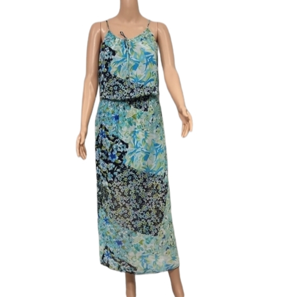 ENFOCUS WOMEN FLORAL MAXI DRESS PLUS SIZE 14W